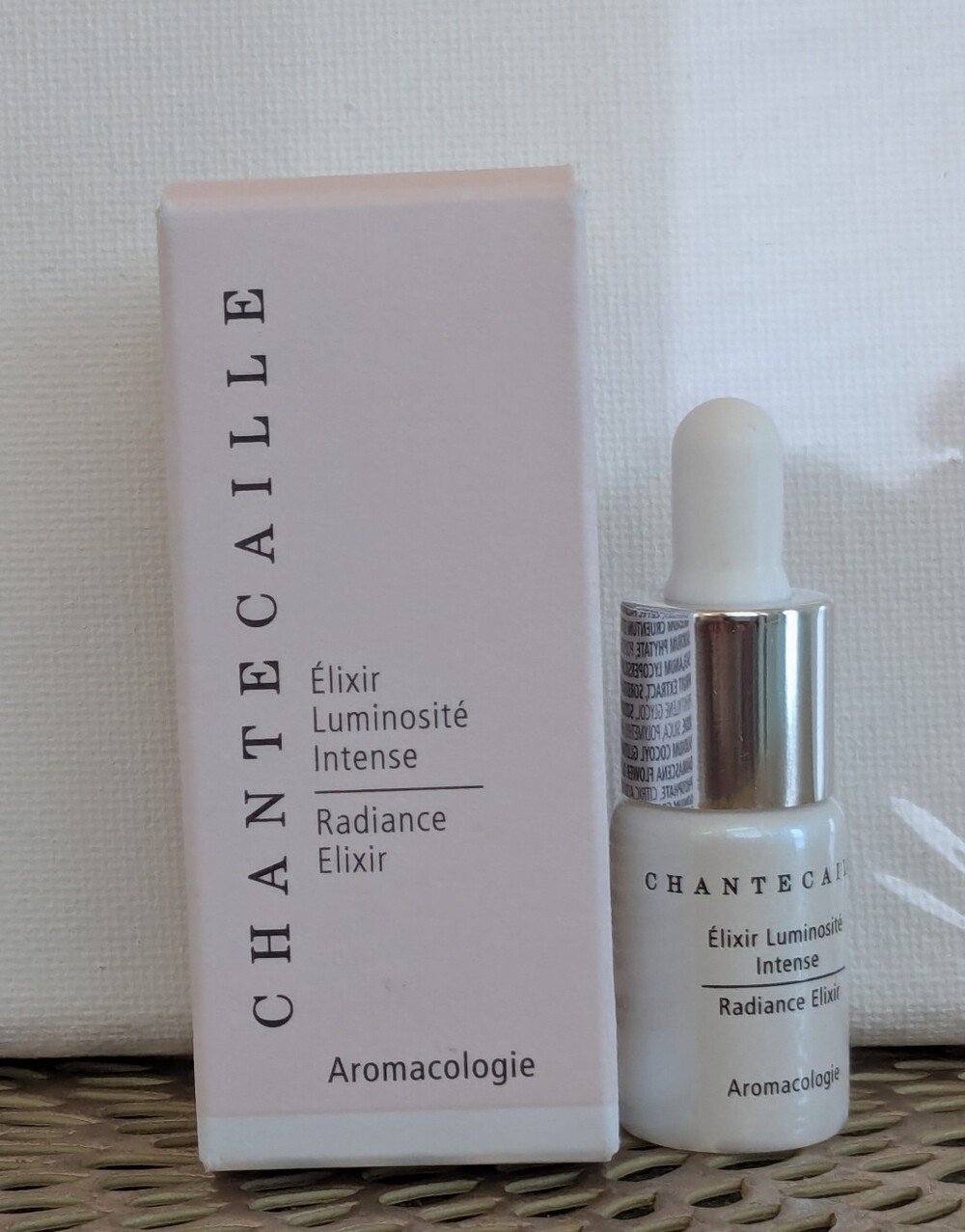 Chantecaille Radiance Elixir - Soft Pink & White Bottle
